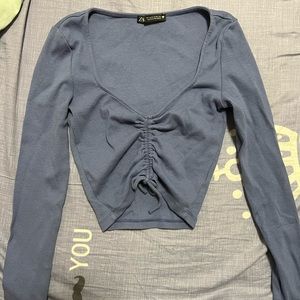 Zara ruched top
